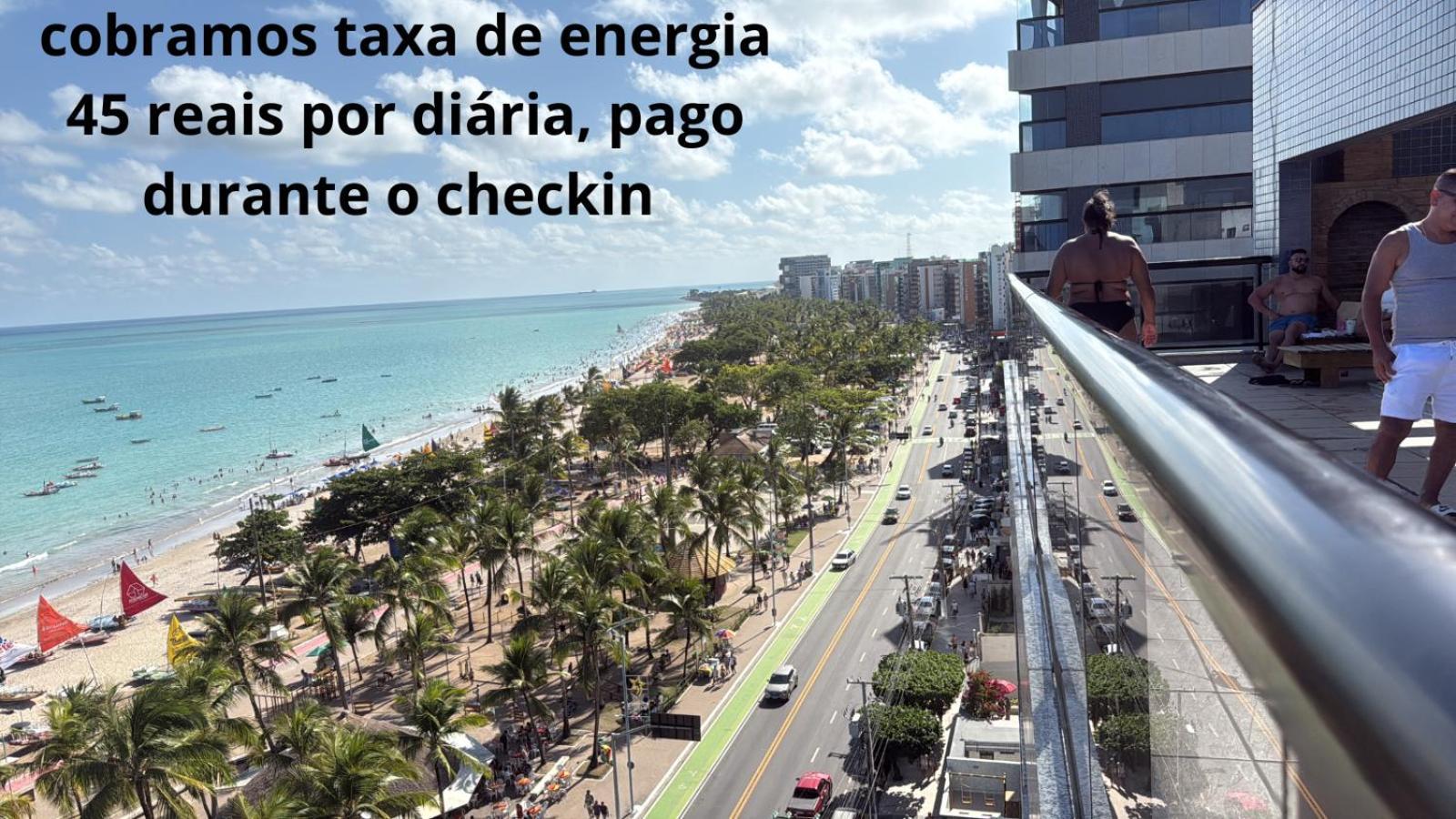Lindo Apartamento De Frente Para A Praia De Pajucara Масейо Екстер'єр фото